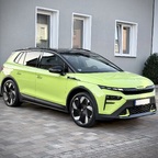 Skoda Elroq RS - Mamba-Green mit Akzentdach Schwarz